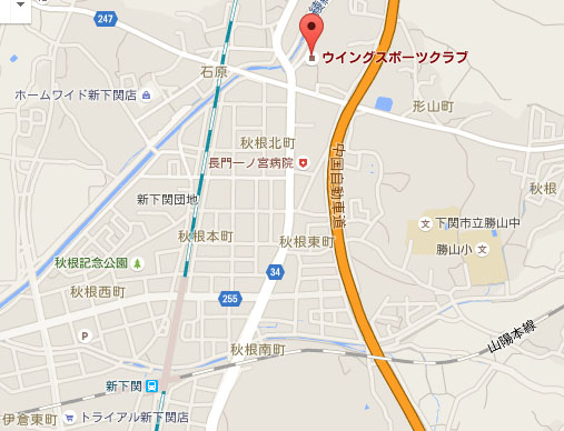 下関店地図
